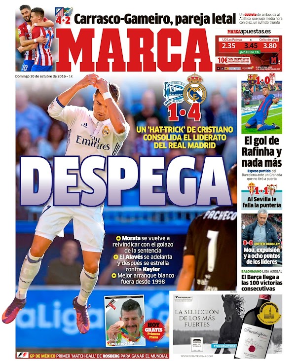 Real Madrid, Marca: "Despega"