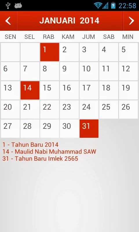 Download Aplikasi Kalender Indonesia untuk Android