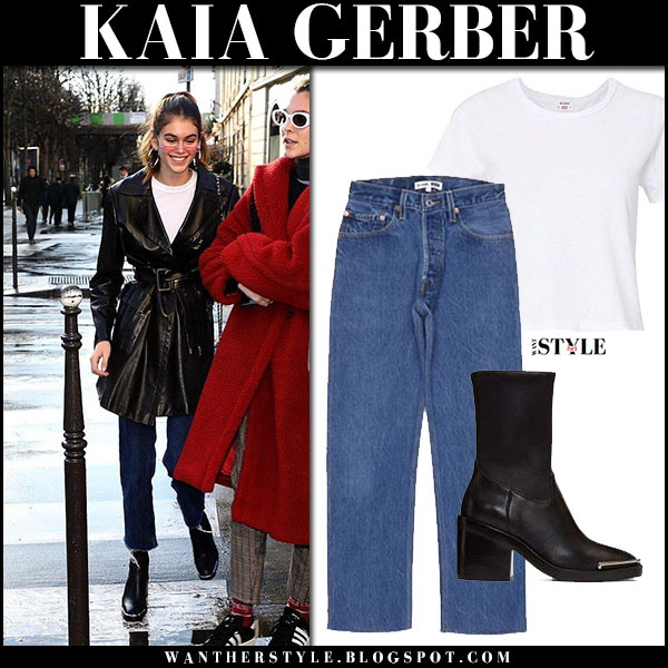 alexander wang hailey leather ankle boots