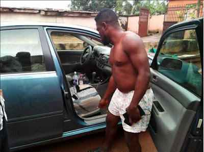 Man Shocked After Finding Strange Item In His Car Man Shocked After Finding Strange Item In His Car