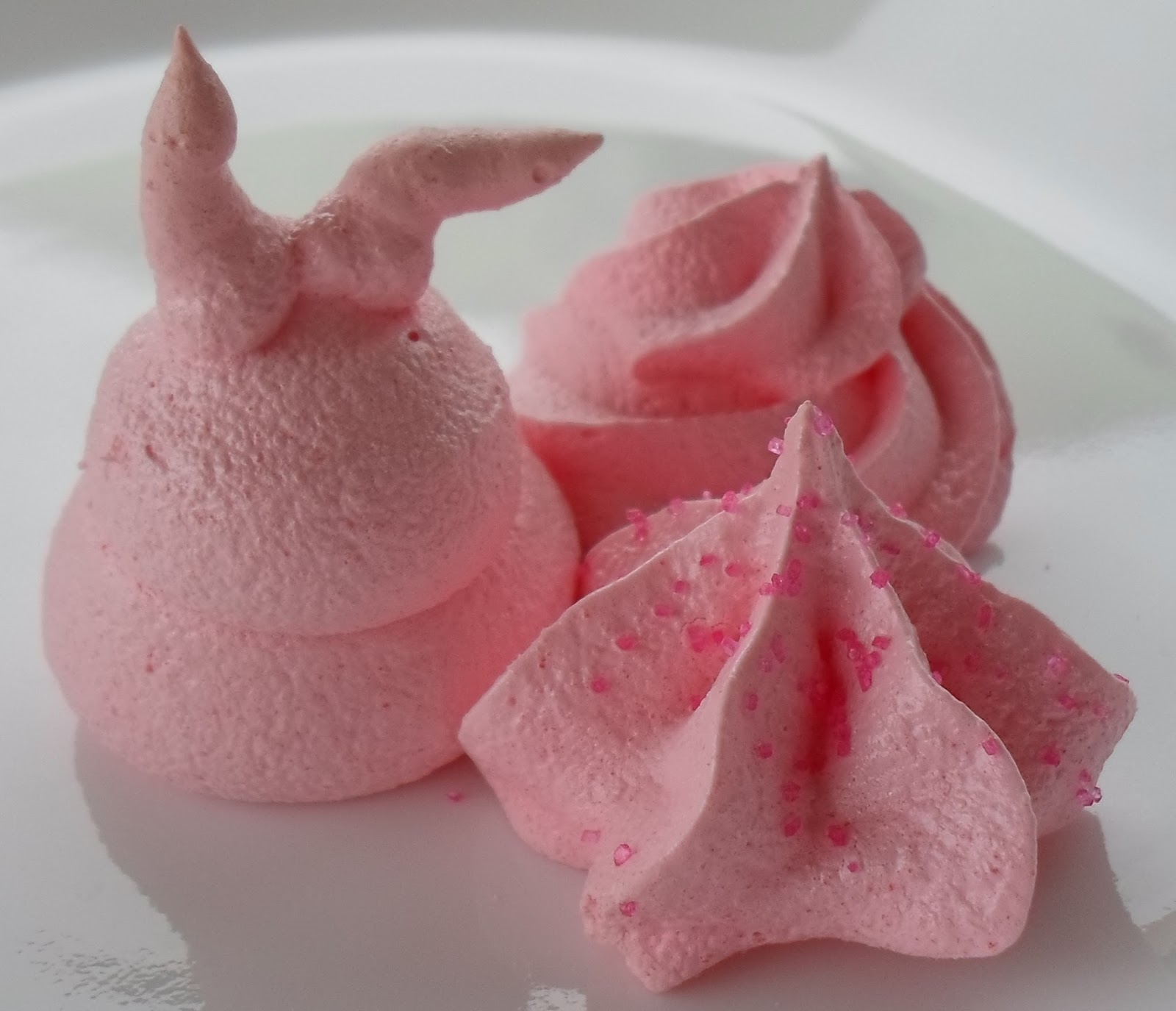 Happier Than A Pig In Mud Jello Meringue Cookies and Meringue Bunnies for Easter