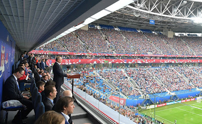 President's speech at the opening ceremony of the 2017 Confederations Cup.