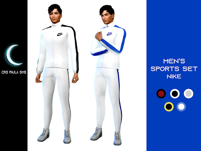 The Sims 4 Mens Sport Set Nike Cris Paula Sims