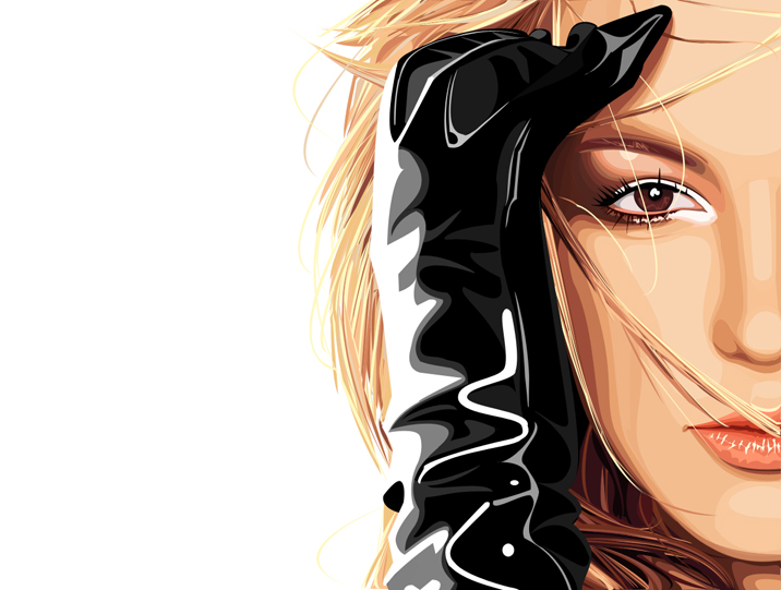 Cartoon Pictures of Britney Spears