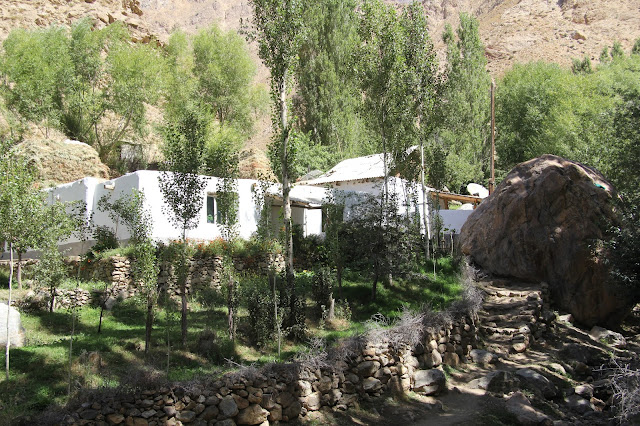 Tadjikistan, Haut-Badakhshan, Pamir, Garmchashma, maison pamiri, © L. Gigout, 2012
