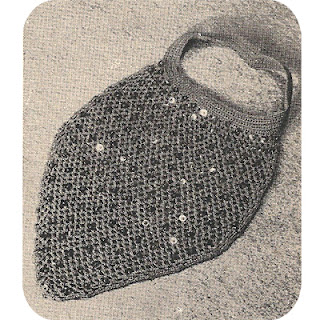 Sequined Trim Crochet Jabot Collar Pattern