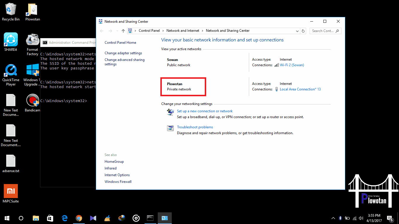 Cara Mudah Membuat Hotspot di Laptop