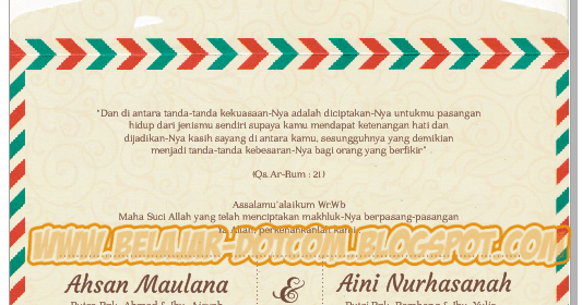 Download Desain Undangan Pernikahan Siap Edit Erba 88140 / Download