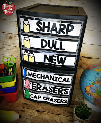 Teaching With Terhune: PENCIL MANAGEMENT SYSTEM