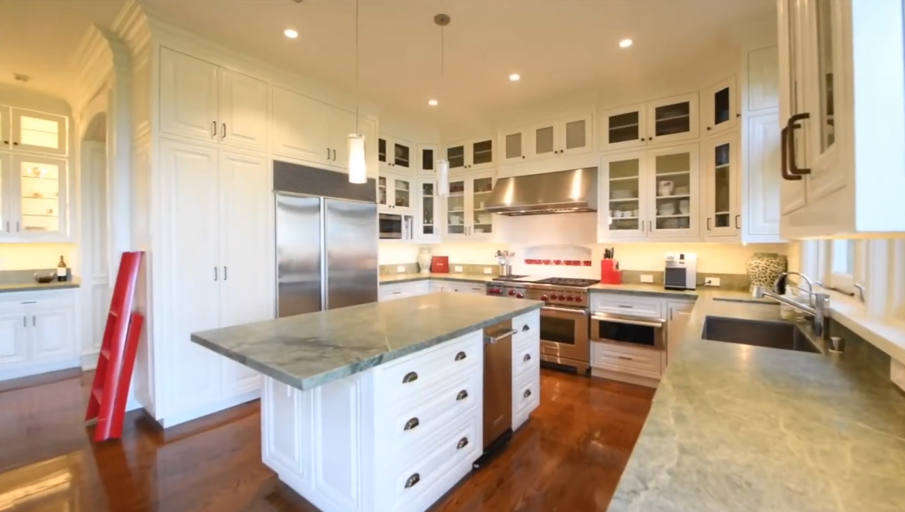 16 Photos vs. Inside Elegant Mansion with Beautiful View in Belvedere California vs. Interior Design Tour