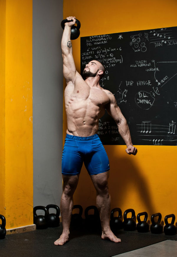 Marco Da Roit Shirtless by Roberto Chiovitti