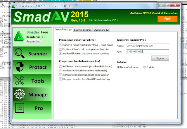 keygen smadav pro dengan nama sendiri 2019