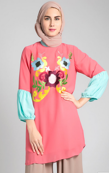 Gambar Baju Muslim Wanita Gamis