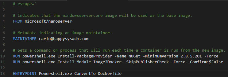 Docker/for