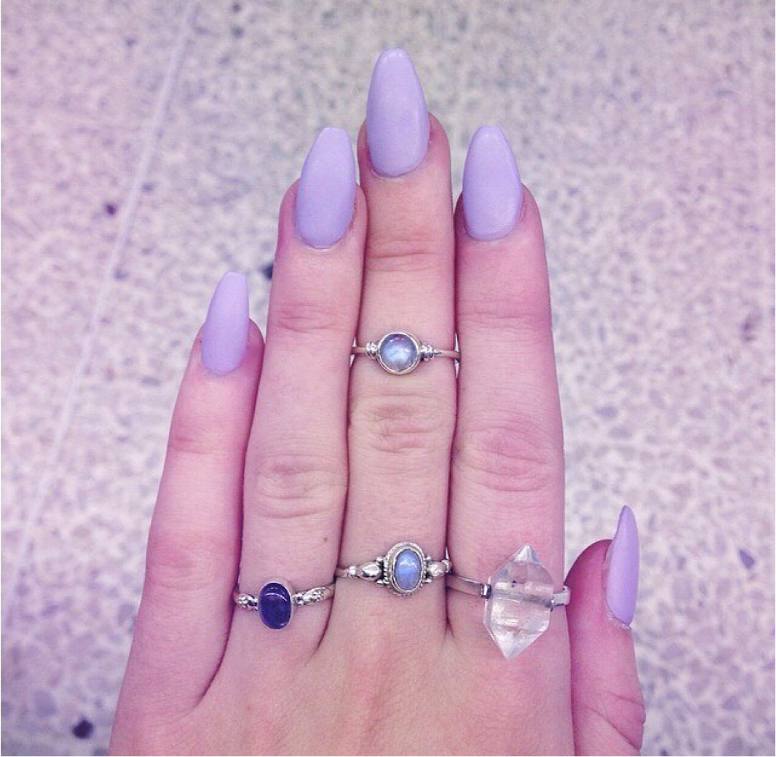 Square Stiletto Nails Ellen Atlanta