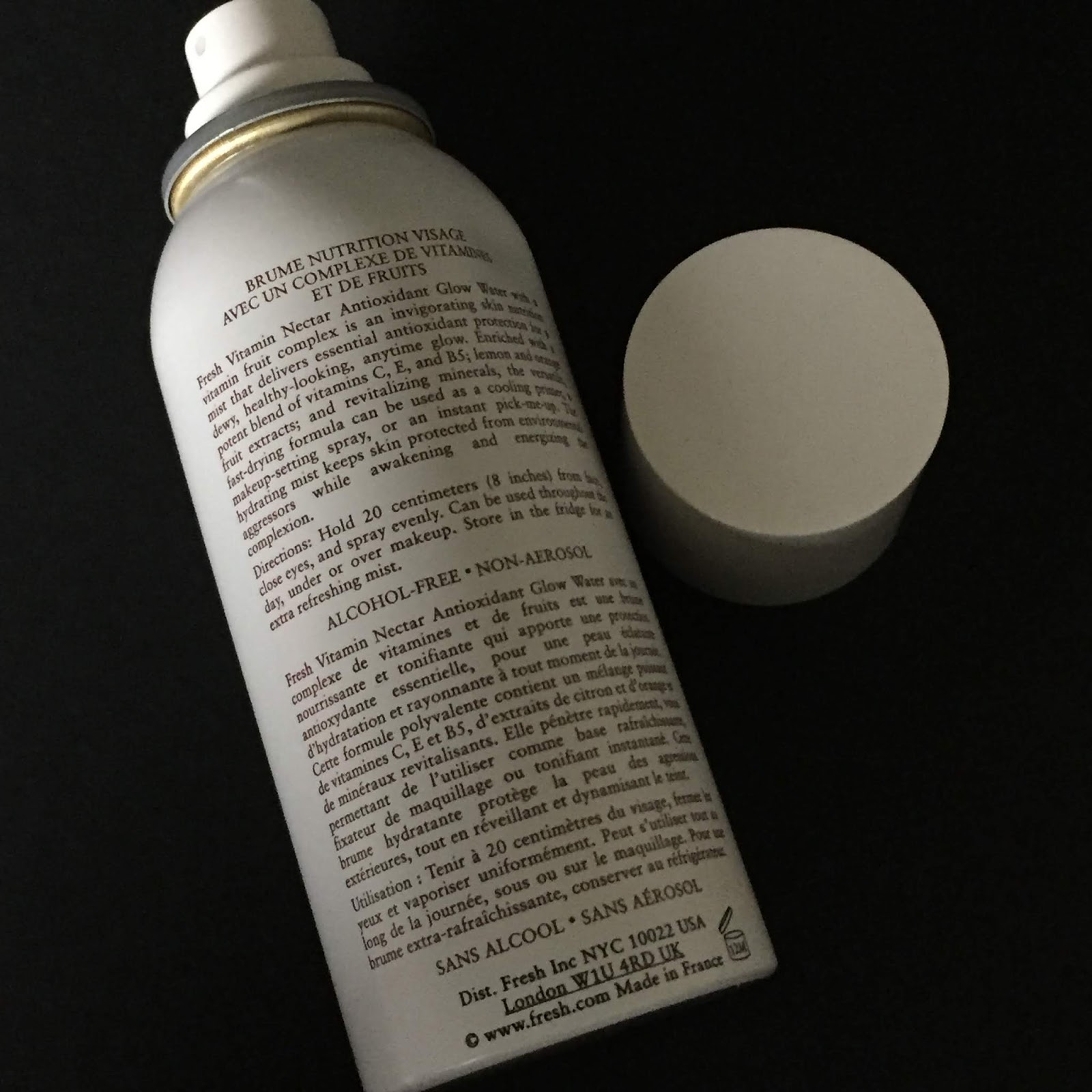 Fresh Vitamin Nectar Antioxidant Glow Water Review A Very Sweet Blog