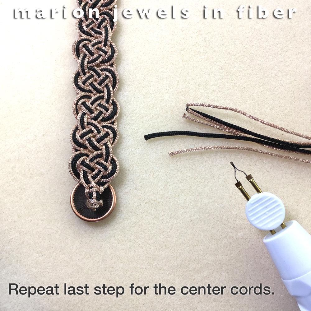 DIY Chinese Crown Knot Bracelet