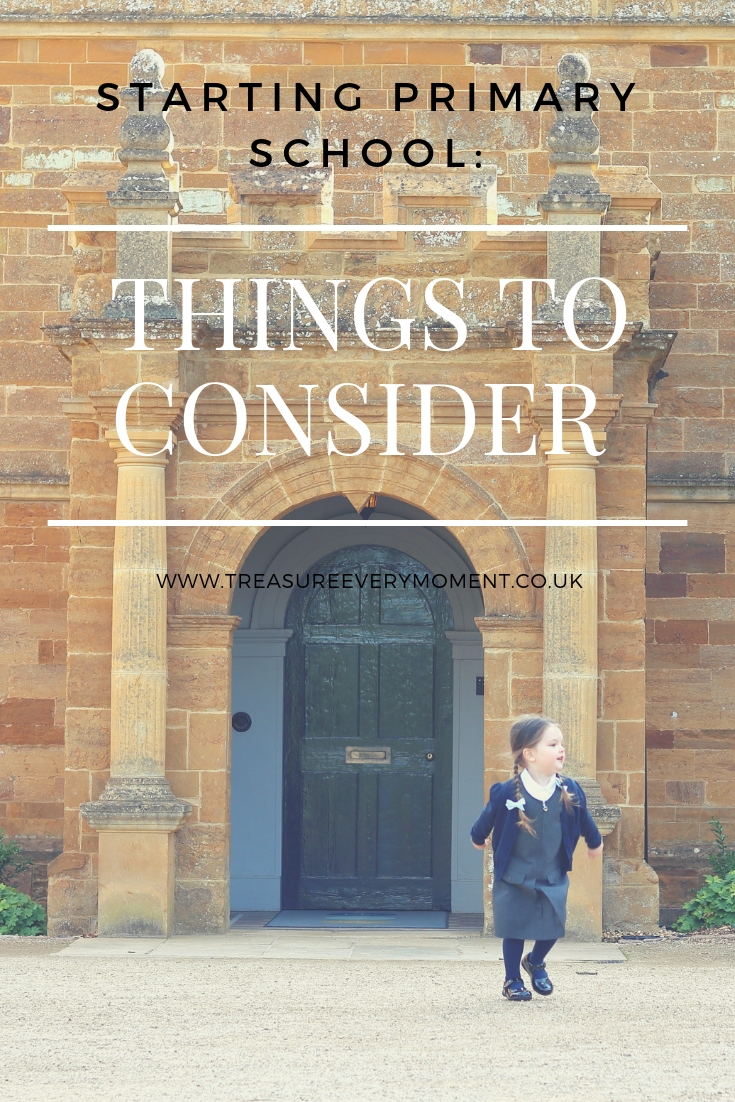 STARTING PRIMARY SCHOOL: Things to Consider