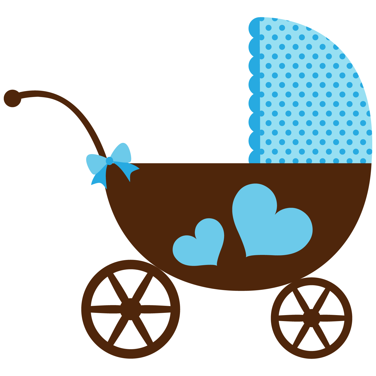 Baby Strollers of the Baby on the Go Clip Art. Oh My Baby!