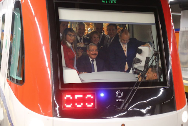 Inauguran la Línea 2B del Metro de Santo Domingo Inauguran la Línea 2B del Metro de Santo Domingo