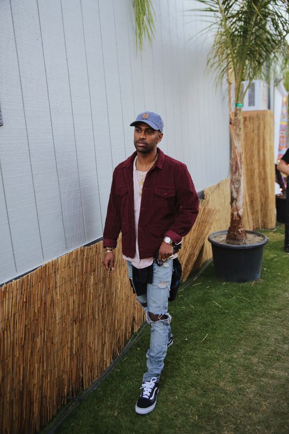 look masculino com vans old skool