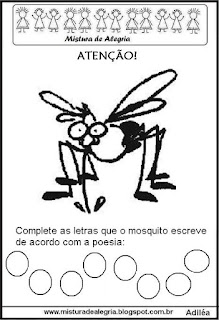 Poesia o mosquito escreve e dengue Poesia o mosquito escreve e dengue
