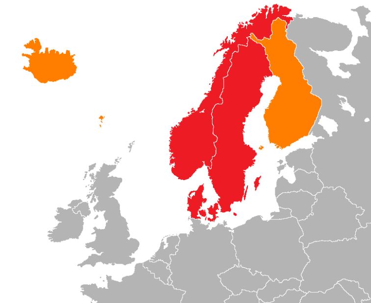 北欧5ヶ国 アイスランド ノルウェー デンマーク スウェーデン フィンランド 経済 物価 などを比較 Top7