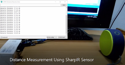 Distance Measurement Using Sharp IR Sensor - Embedded Laboratory