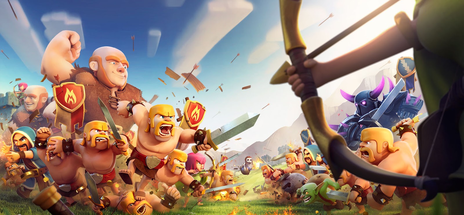 wallpaper clash of clans