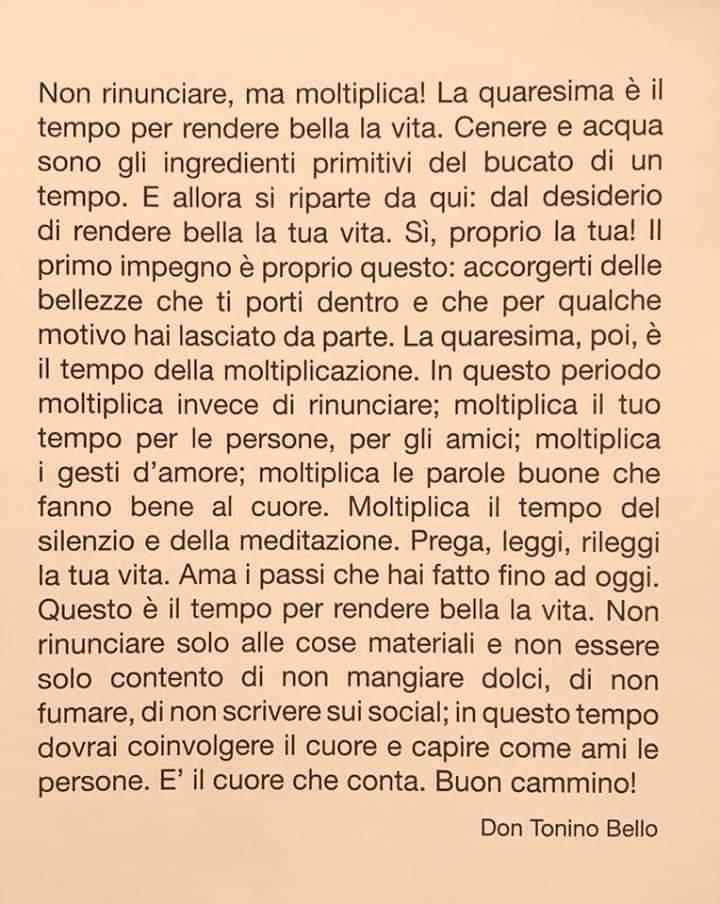 Bufale Di Chiesa 4 Don Tonino Bello E La Quaresima