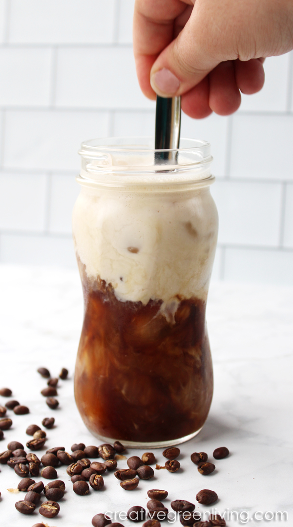Whole30 Iced Latte Recipe Make delicious Whole30 coffee that will rival Starbucks! Learn how to make this low carb delicious latte with no added sugar!