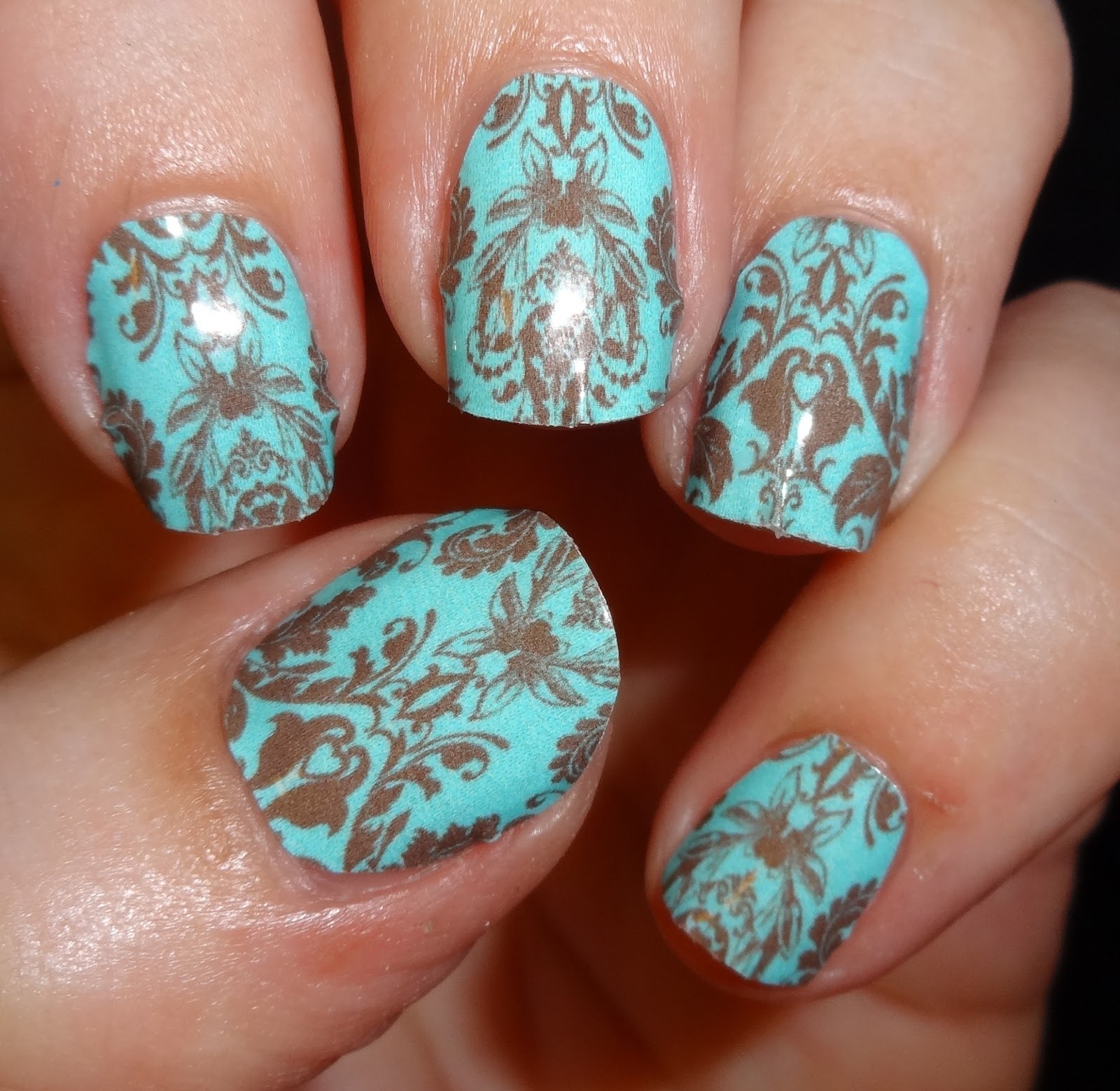 Wendy's Delights Rebel Nails Inc The Strand Patterned Nail Art Nail