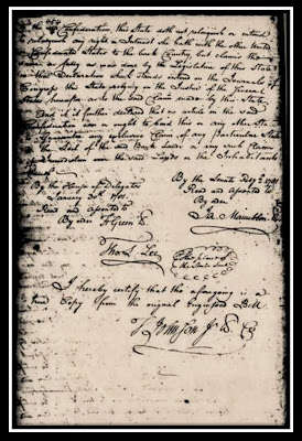 The Act of the Maryland legislature to ratify the Articles of Confederation on February 2, 1781 - Image Courtesy of the Library of Congress - http://www.articlesofconfederation.com/