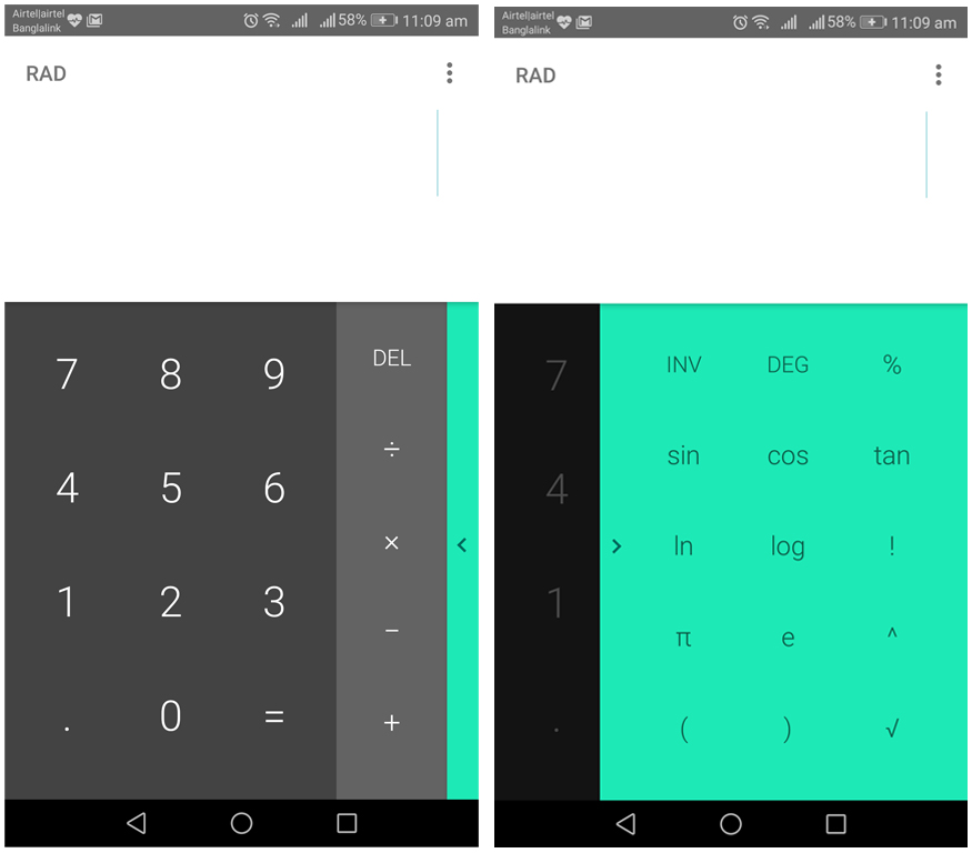 Google 7.3 Calculator: now with text cursor to edit, new icon and more