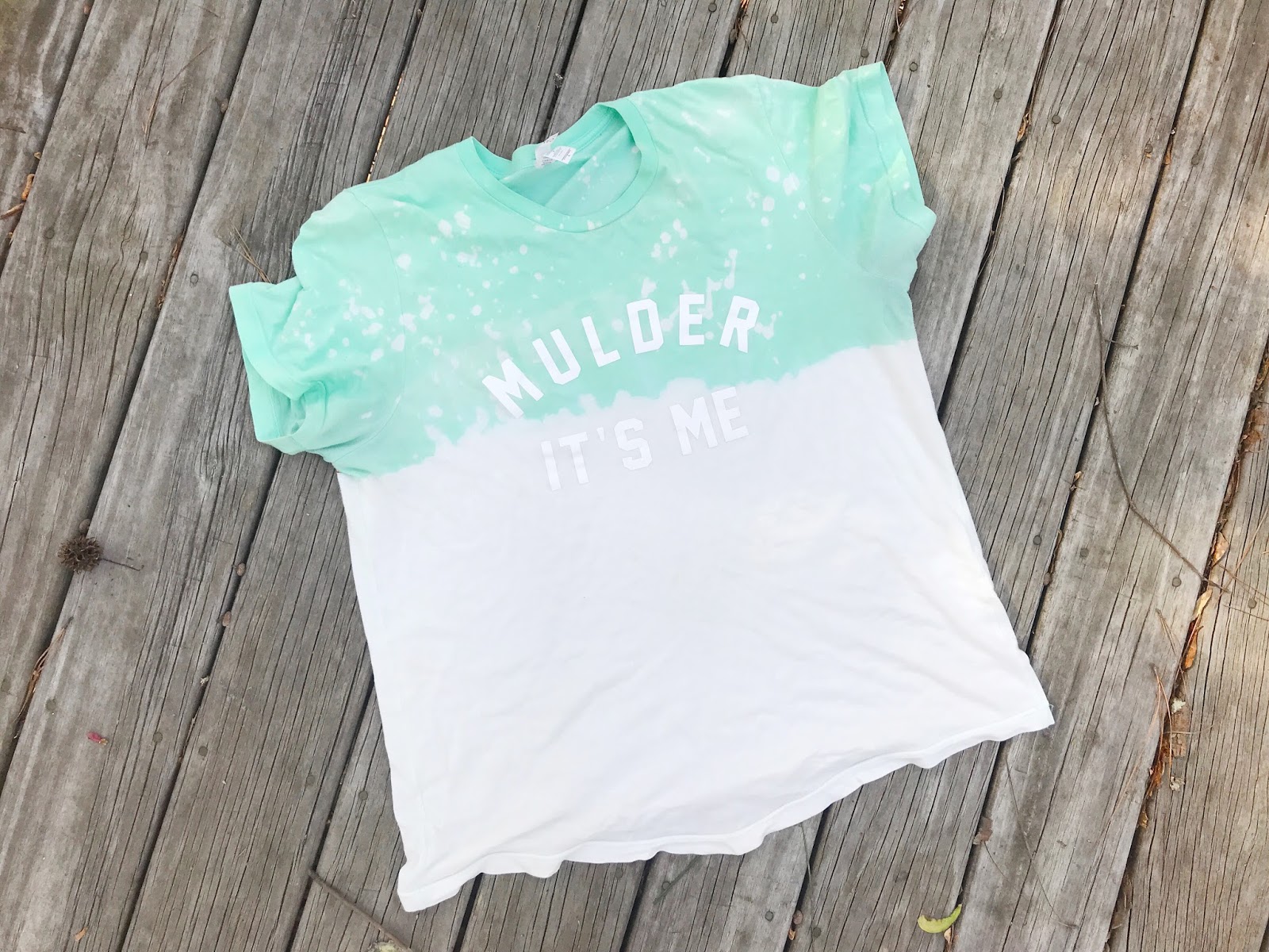 How to Update an Accidentally Bleached Shirt A Paper Arrow