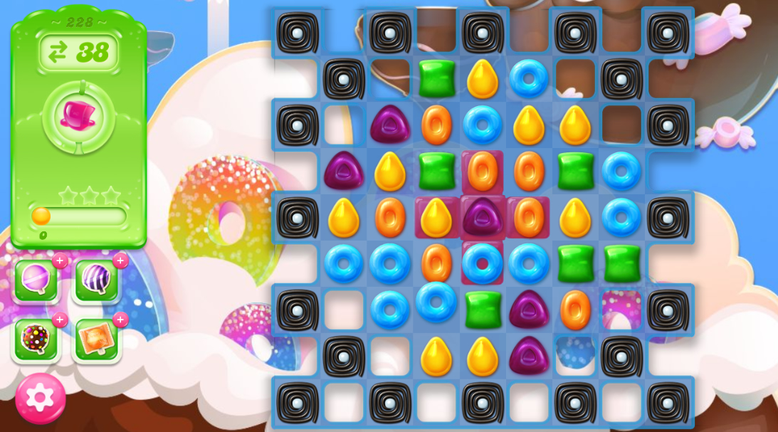 Candy Crush Jelly Saga 228 Candy Crush Jelly Saga 228