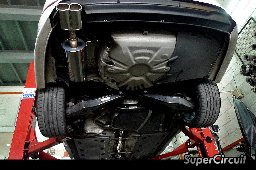 SUPERCIRCUIT Exhaust Pro Shop: VW Jetta 1.4 TSI Cat Back Exhaust