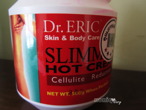 Dr. Eric Slimming Hot Cream (Cellulite Reduction)