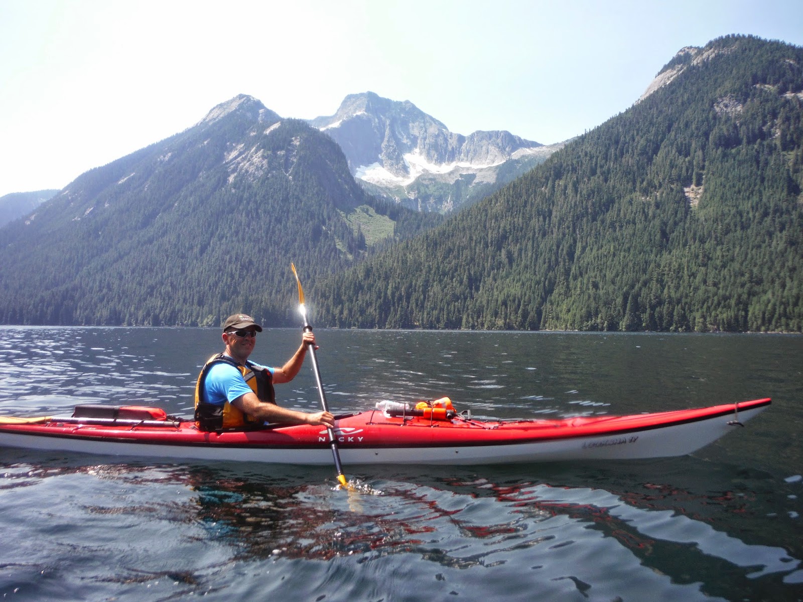 Discover Outdoors Kayak Chilliwack Lake, BC A fishy story