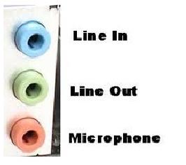 Разъем линейного входа на звуковой карте. Line выход. Разъем line in/out. Line выход. Разъемы звуковой карты (line in/microphone).