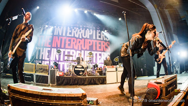 The Interrupters at The Danforth Music Hall on March 22, 2019 Photo by John Ordean at One In Ten Words oneintenwords.com toronto indie alternative live music blog concert photography pictures photos nikon d750 camera yyz photographer