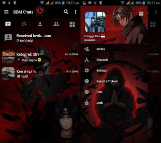 BBM Mod Itachi Uchiha V3.0.1.25 Apk BBM Mod Itachi Uchiha V3.0.1.25 Apk