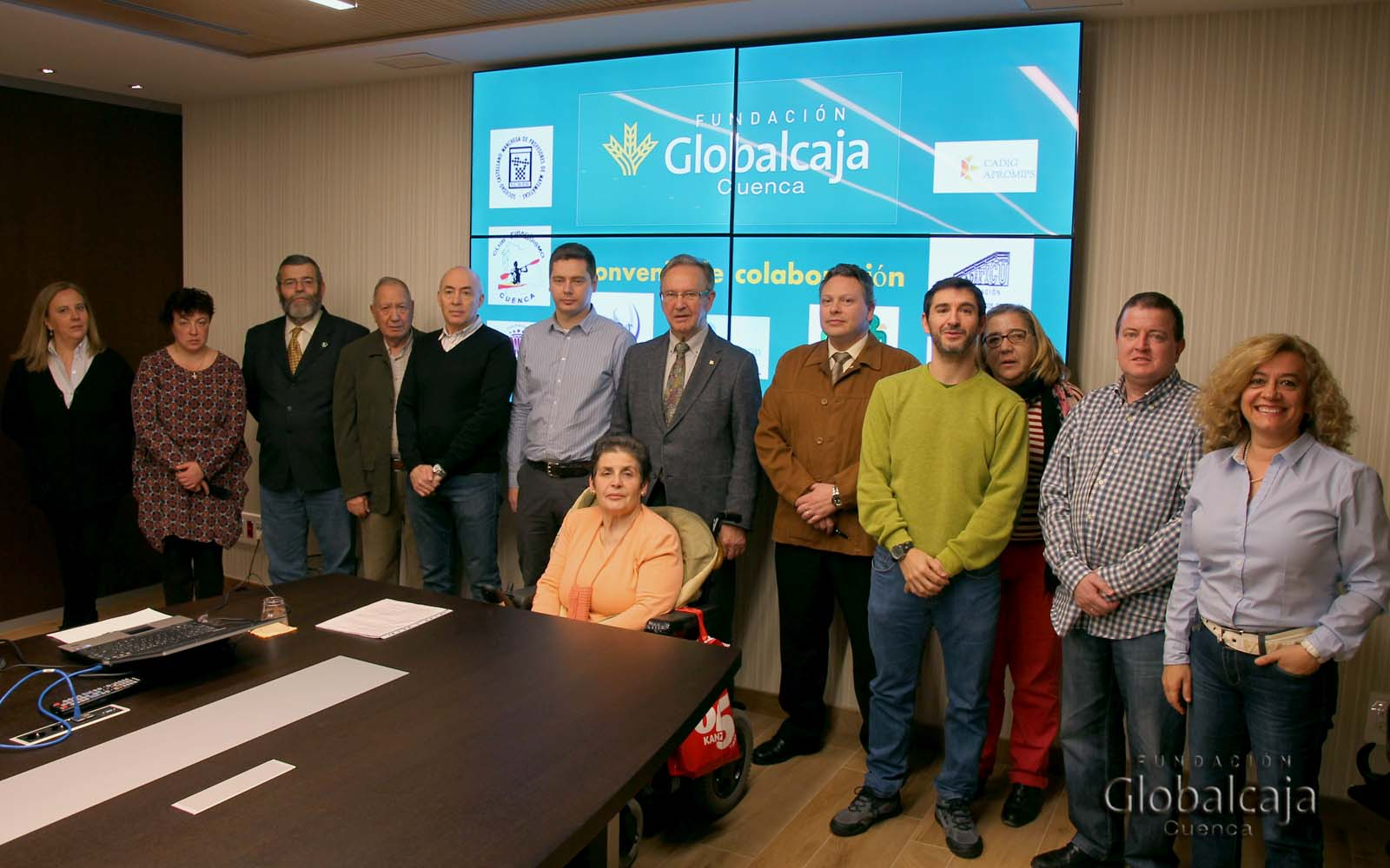 FIRMA DEL CONVENIO CON GLOBALCAJA