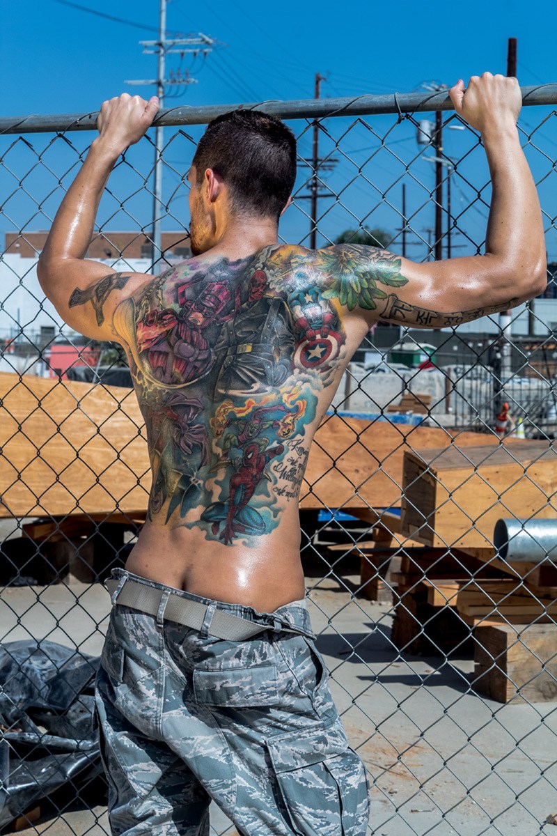 Cody Fitzpatrick Shirtless by Marc Victor