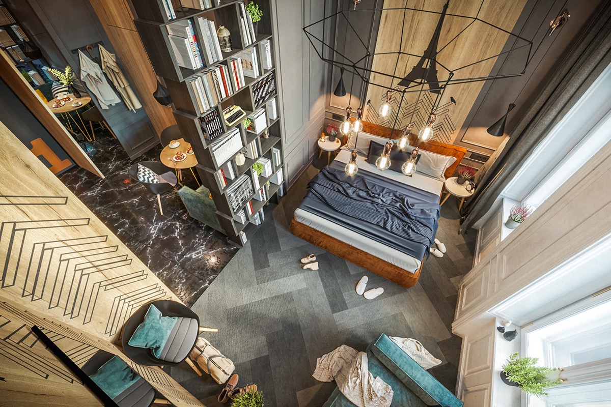 Thiết kế nội thất phòng ngủ theo chủ đề thành phố: Cảm hứng từ 3 khách sạn Suites