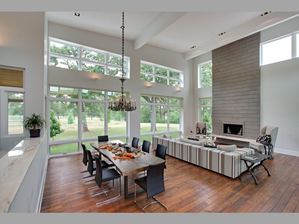 Rancho Contemporáneo en Texas Mostrando un Precioso Interior