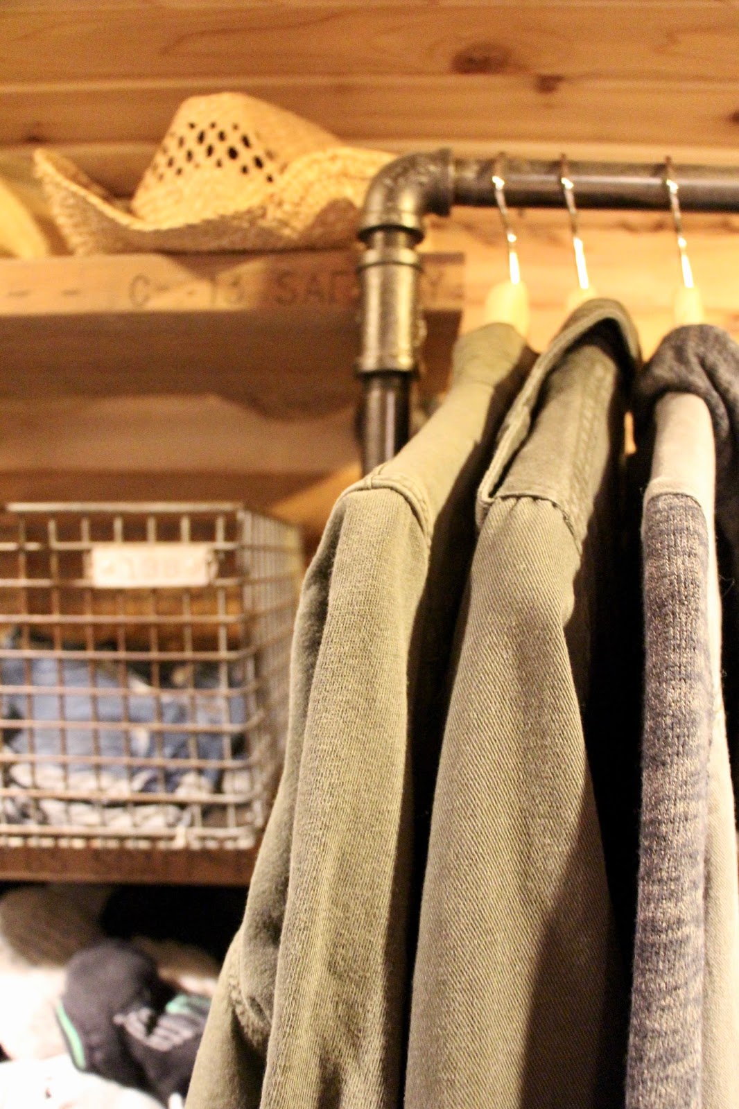 My Sweet Savannah our industrial pipe closet system