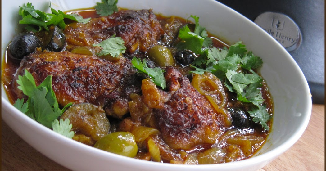 Chicken Tagine with Olives and Preserved Lemons A Glug of Oil