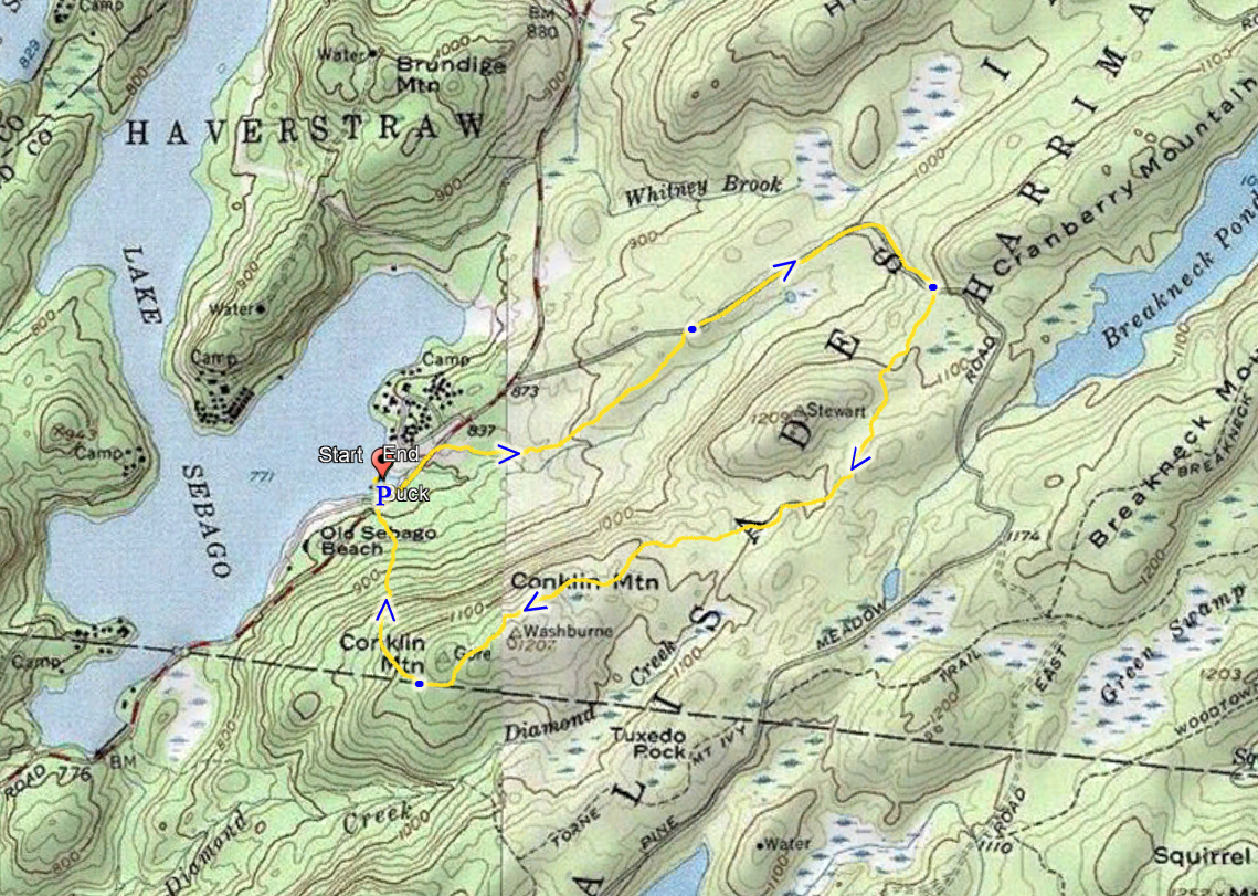 Harriman Hiker Harriman State Park and Beyond Buck Trail Conklin