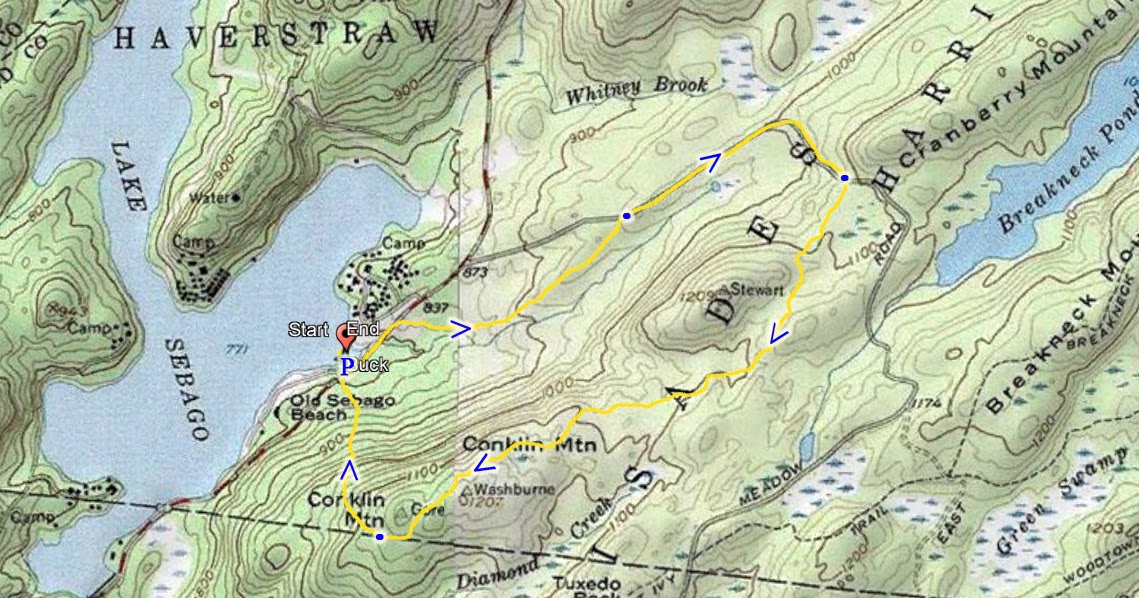 Harriman Hiker Harriman State Park and Beyond Buck Trail Conklin